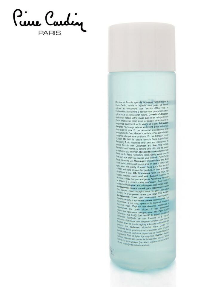 Pierre Cardin Refreshing Tonic 200 ML - Canlandırıcı Yüz Toniği - 18450