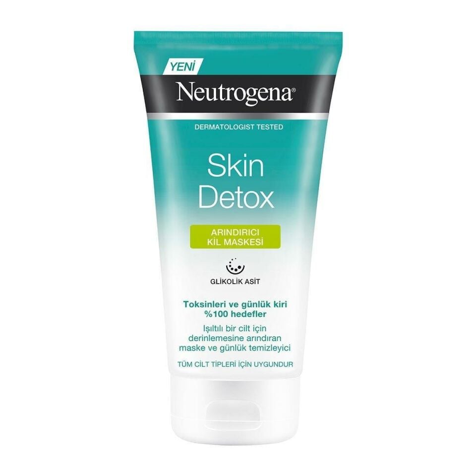 Neutrogena Skin Detox Arındırıcı Kil Maskesi 150 Ml