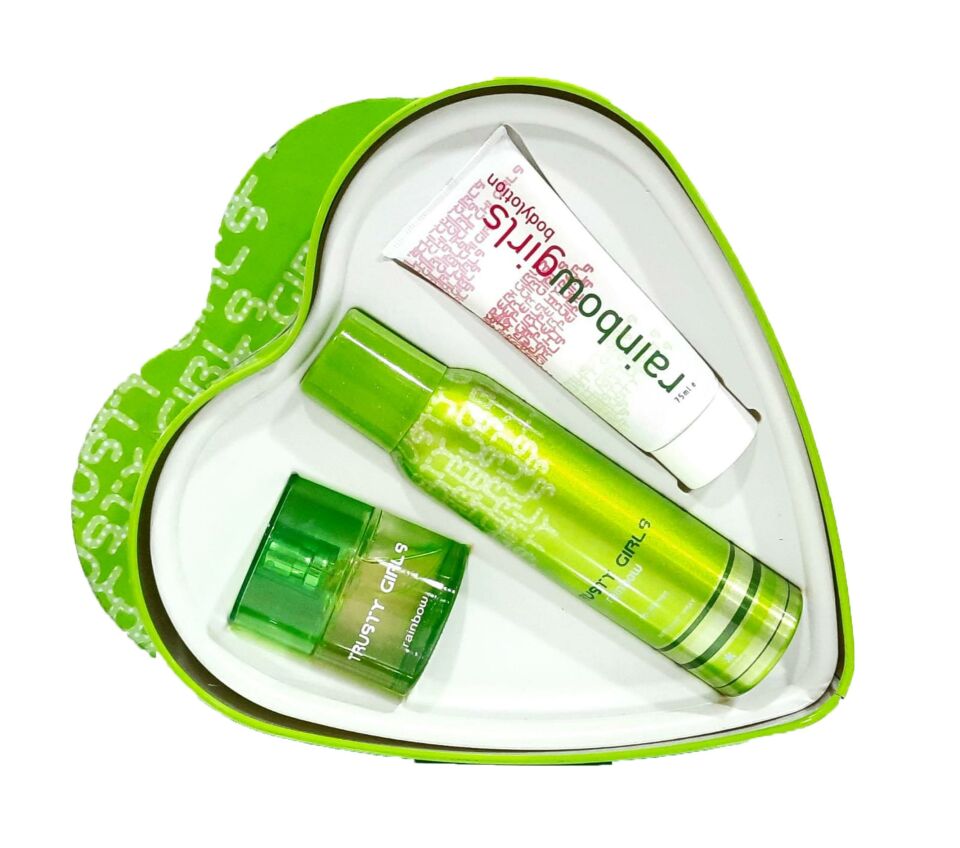 Rainbow Trustt Girls Hediye Seti Kalp Kutu 40 Ml Edt + 150 Ml Deo + Losyon
