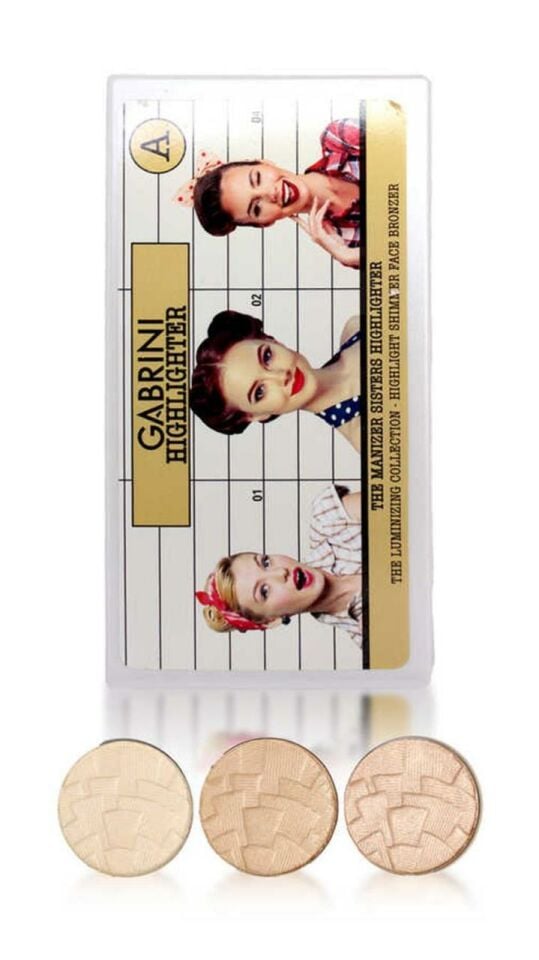 Gabrini 3 lü Aydınlatıcı Paleti - Highlighter A