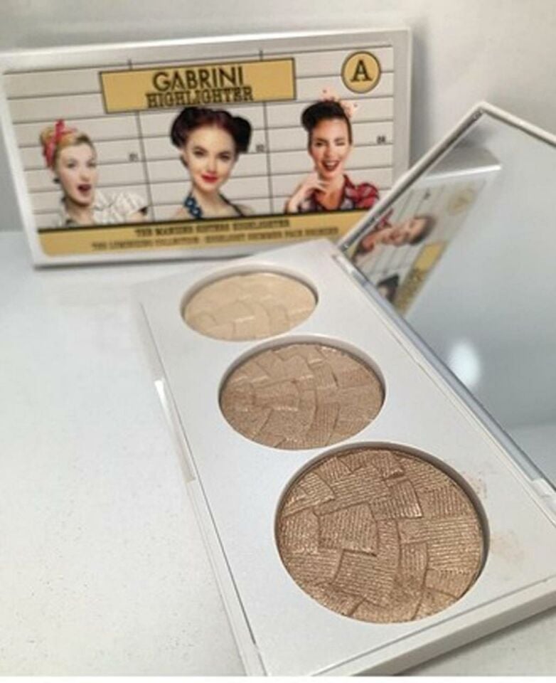 Gabrini 3 lü Aydınlatıcı Paleti - Highlighter A