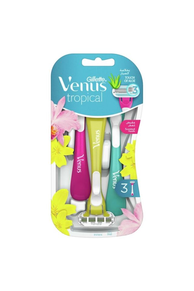 Gillette Venus Tropical Kullan At Tıraş Bıçağı 3 Adet
