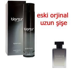 Tiaras Quantum Erkek Parfümü EDT 100 ml Uzun Şişe