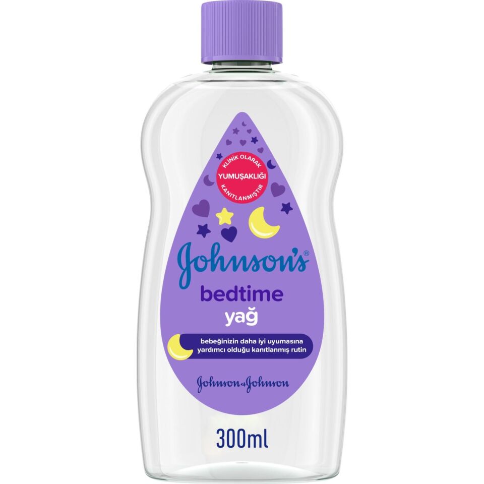 Johnsons Baby Bebek Yağı 300 Ml Bedtime Mor