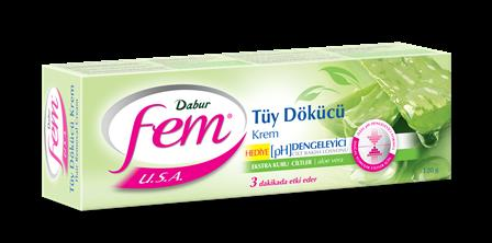 Fem Tüy Dökücü Krem 120ml Ekstra Kuru Ciltler Aloe Vera