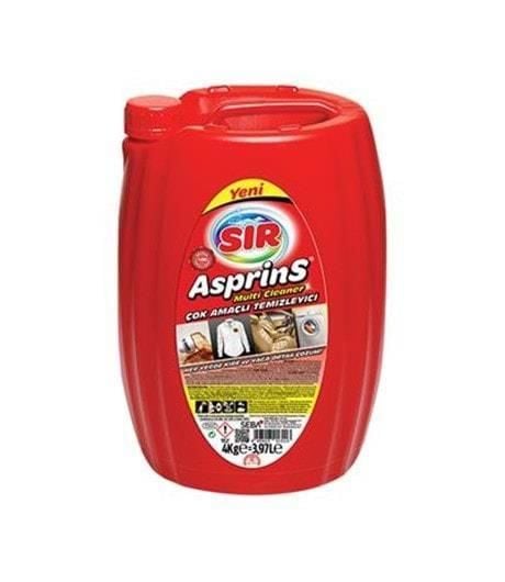 Sır Aspirins 4 Kg Çok Amaçlı Temizlik Sıvısı