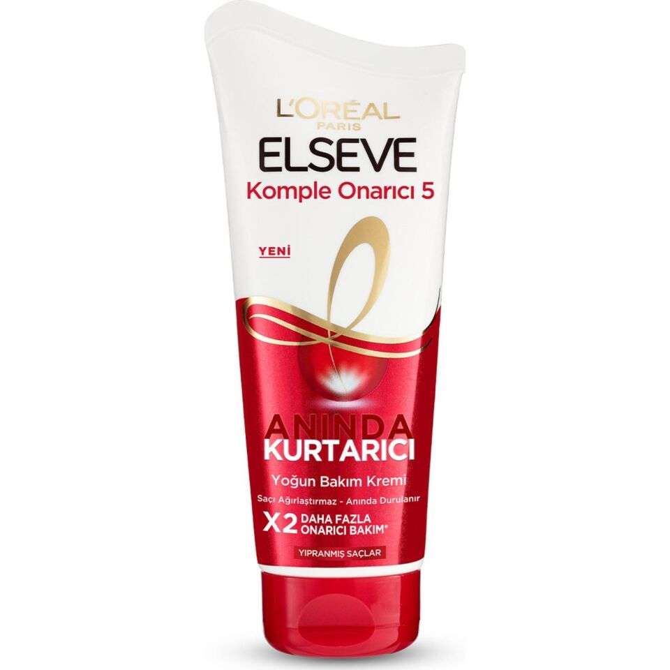 Loreal Paris Elseve Komple Onarıcı 5 Anında Kurtarıcı Yoğun Bakım Kremi 180 ML