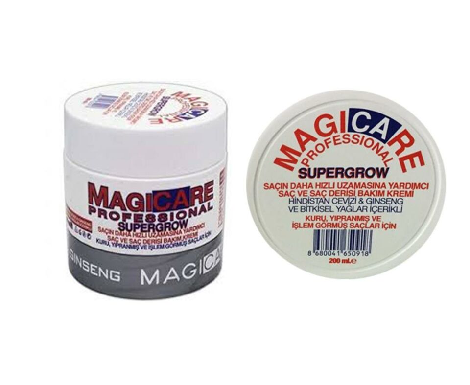 Magicare Süpergrow Saç Kremi Kuru Yıpranmış Saç 200 ml