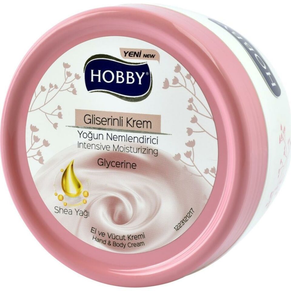 Hobby El ve Vücut Kremi Gliserinli 200 Ml