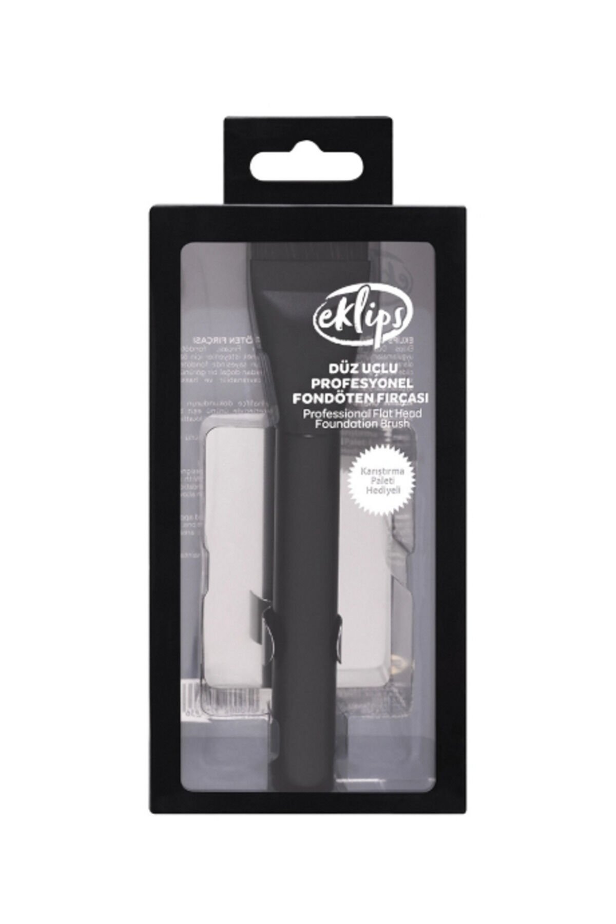 Eklips Düz Uçlu Profesyonel Fondöten Fırçası