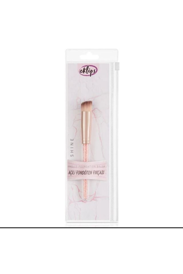 Eklips Düz Uçlu Profesyonel Fondöten Fırçası