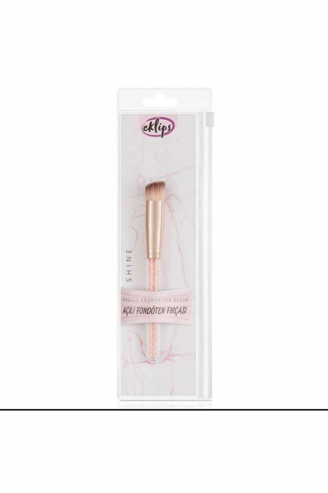 Eklips Düz Uçlu Profesyonel Fondöten Fırçası