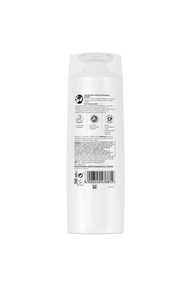 Pantene Şampuan 350 Ml 3 İN 1 Nem Terapisi