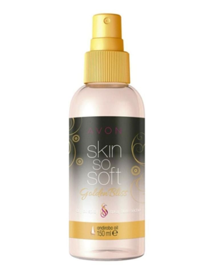 Avon Golden Bliss Sprey Altın Simli Vücut Yağı 150 ml