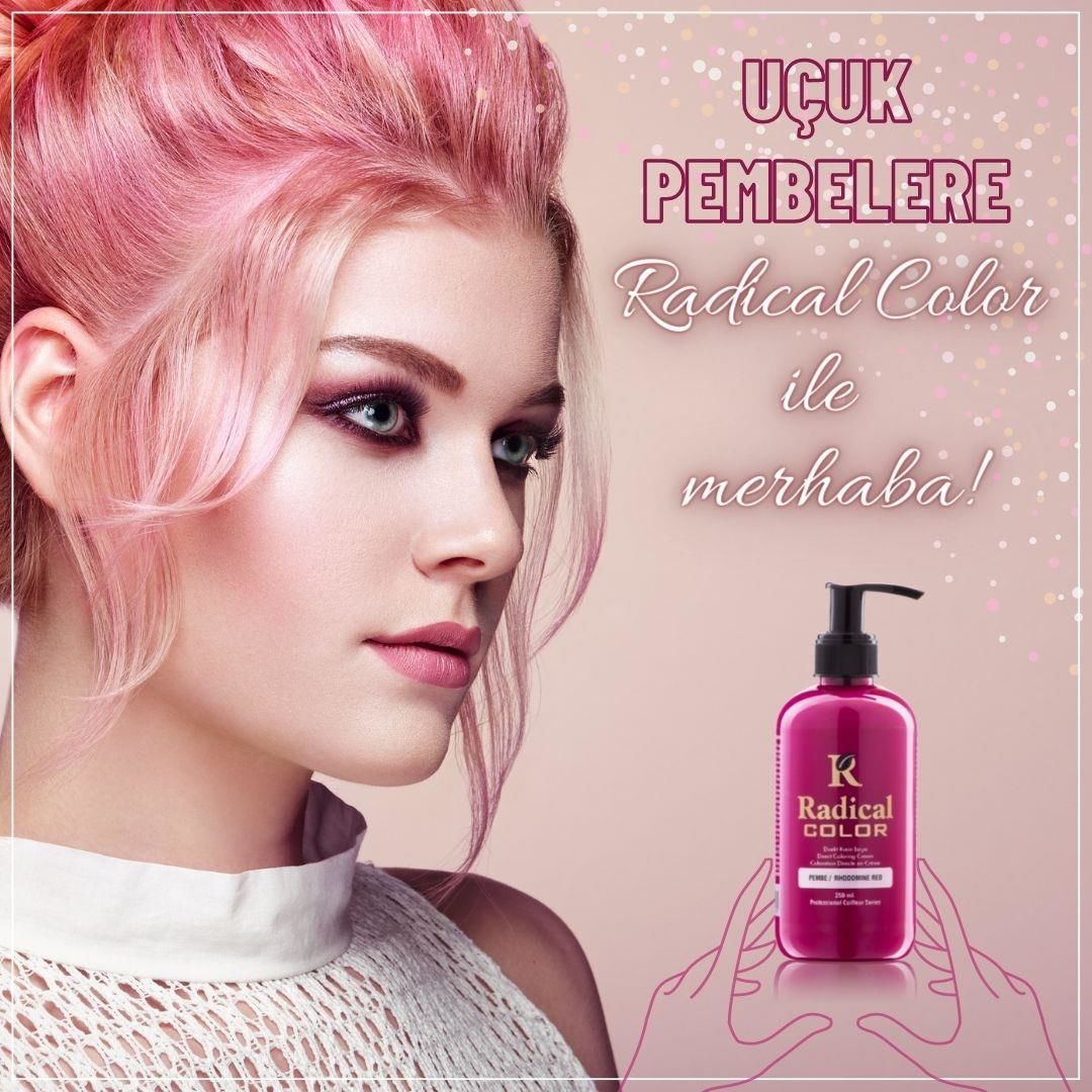 Radical Jeans Color 250 Ml Saç Boyası Pembe