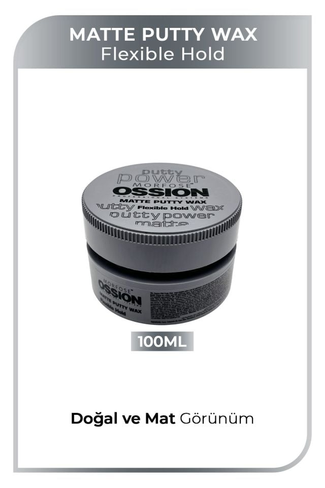 Morfose Ossion Matte Putty Wax 100 Ml