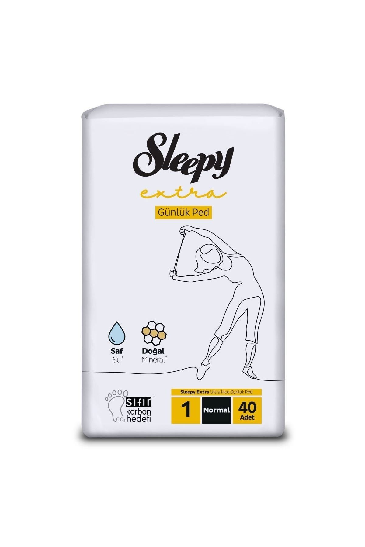 Sleepy Natural Extra Ultra 40 Adet Uzun Günlük Kadın Pedi 01
