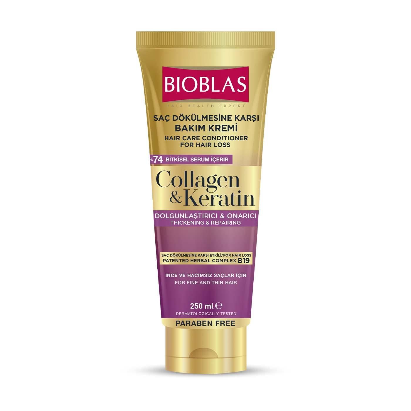 Bıoblas 7/24 Şekillendirici Koruyucu Krem 250 Ml Kolajen ve Keratin Yeni