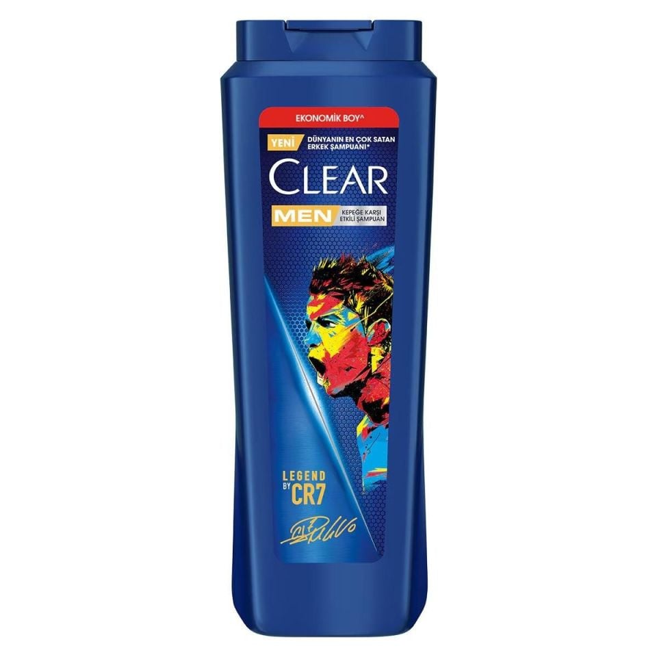 Clear Men Şampuan 500 Ml Legend by CR7 Ronaldo