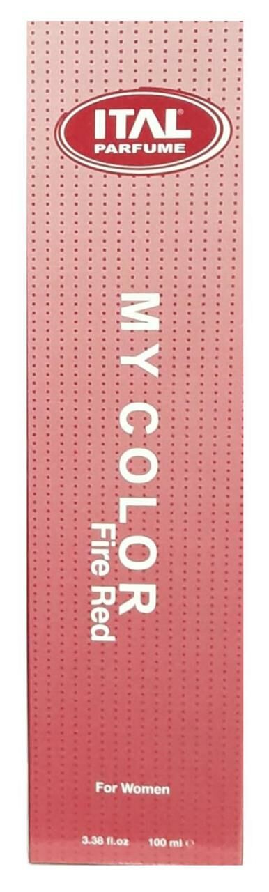Ital My Color 100 ml Bayan Edt Fire Red
