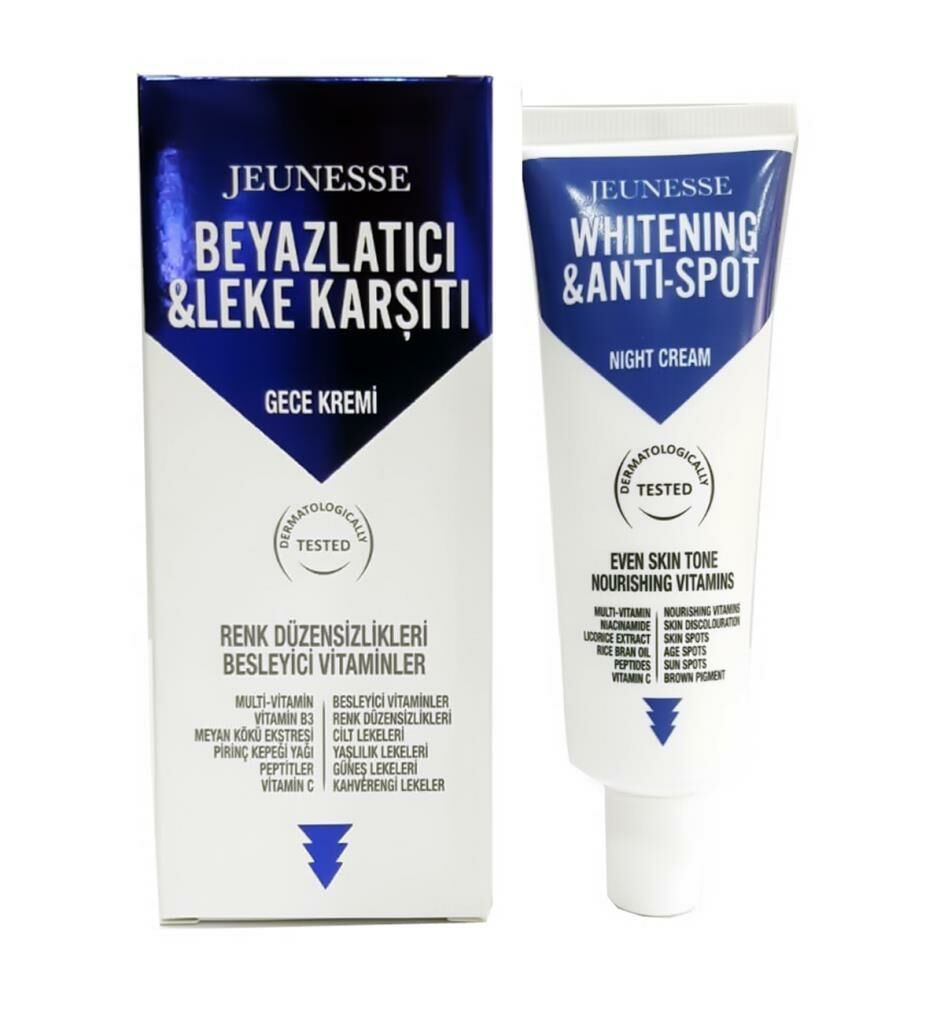 Jeunesse Beyazlatıcı Leke Karşıtı Gece SPF 15 Bakım Aklık Kremi 50 ml