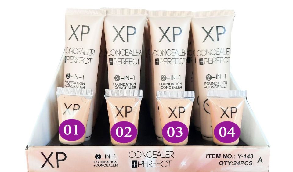 Xp Perfect Concealer 2 in 1 Concealer ve Fondoten 22 HR No : 4