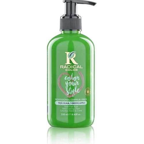 Radical Jeans Color 250 Ml Saç Boyası Yeşil Elma