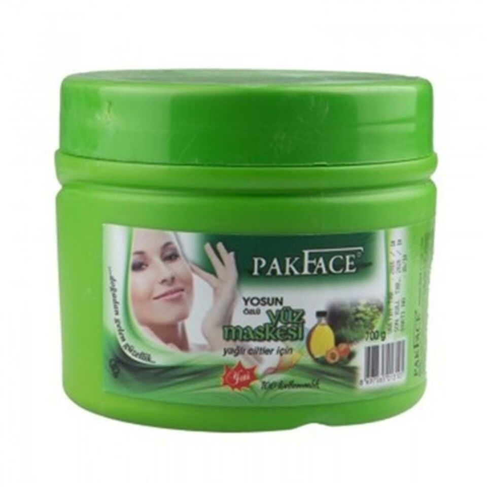 Pakface Yüz Maskesi Yosun Özlü 700 Gr - Yağlı Ciltler