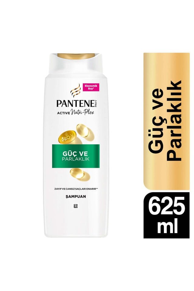Pantene Güç Ve Parlaklık Şampuan 625 Ml