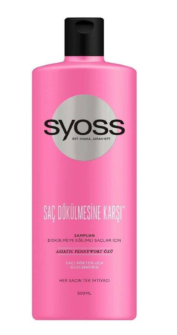 Syoss Şampuan 500 Ml Saç Dökülmesine Karşı