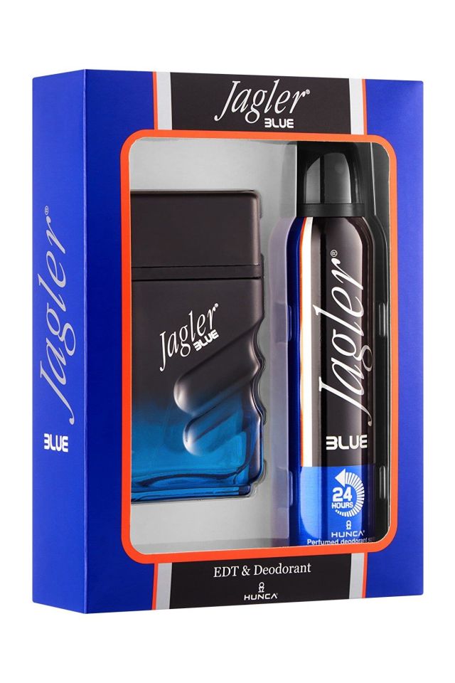 Jagler Blue Set EDT 90ml + Deodorant 150 ml Erkek Parfüm