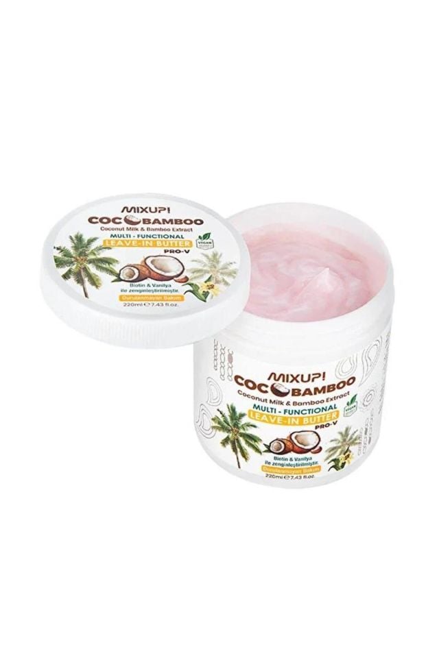 Mixup! CocoBamboo Butter Durulanmayan Günlük Bakım 220 ml