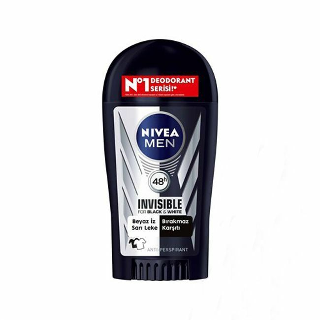 Nivea Stick Invisible Black White Power Erkek