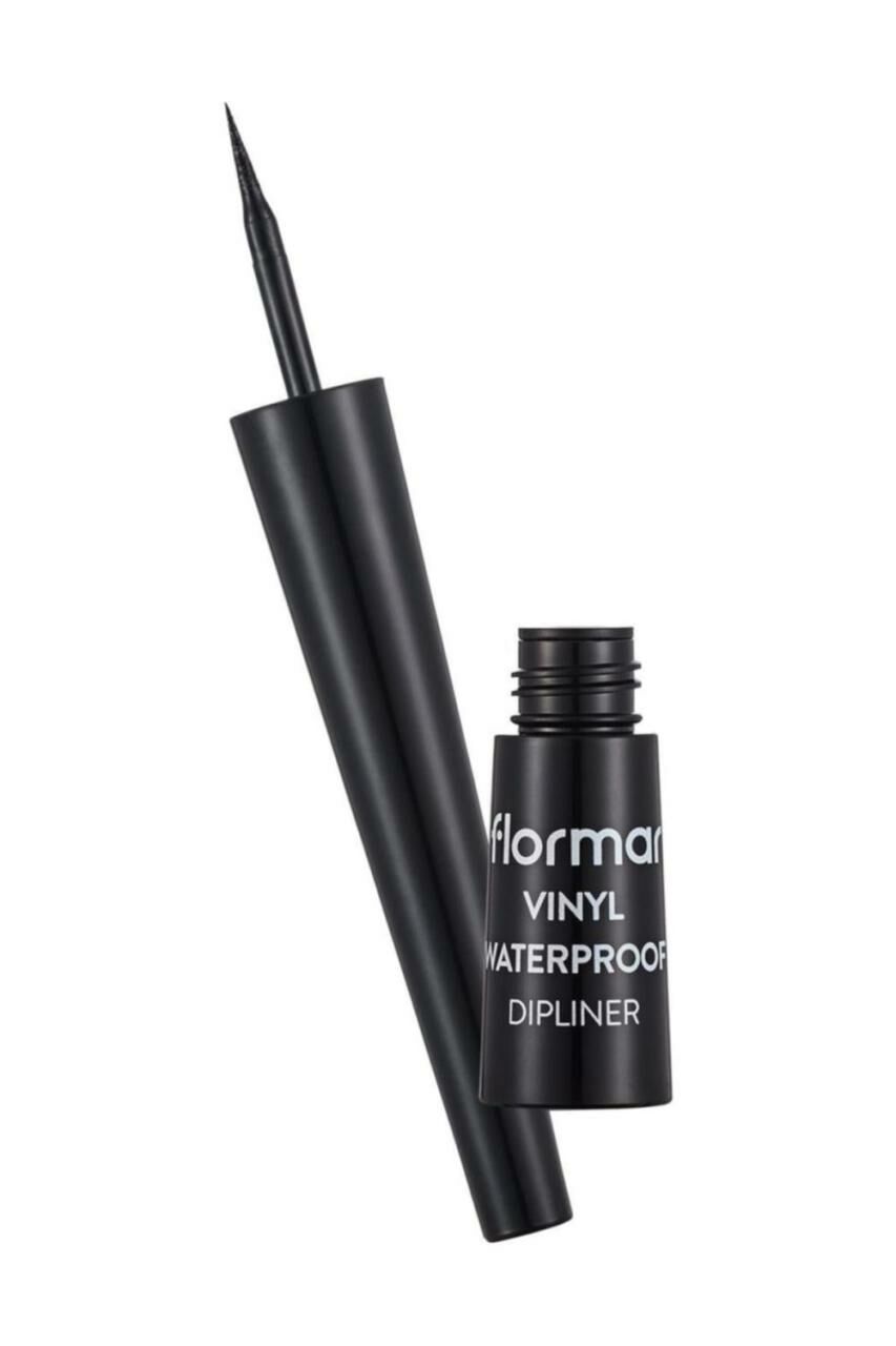 Flormar Vinyl Waterprofof Dipliner Siyah Suya Dayanıklı