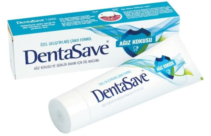 DentaSave Çinko Diş Macunu 75ml Ağız Kokusu