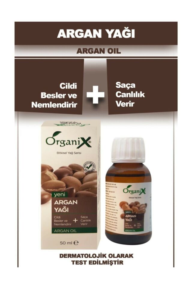Organix 50 Ml Argan Yağı