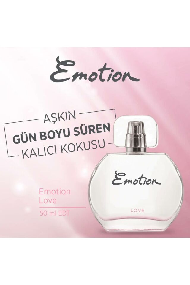 Emotion Love Edt 50 Ml Bayan Parfümü