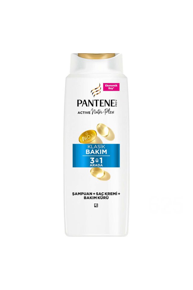 Pantene Temel Bakım 3 ü 1 Arada Şampuan 625 Ml