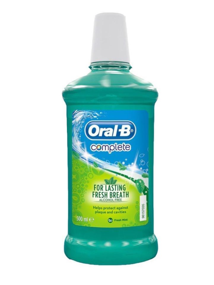 ORAL-B COMPLETE AĞIZ ÇALKALAMA SUYU 500 ML Gargara Gargara