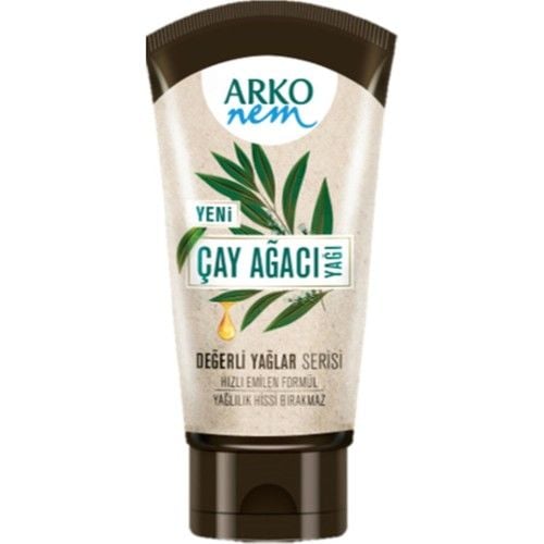 Arko Nem Çay Ağacı Yağı Krem 60 Ml Değerli Yağlar Serisi