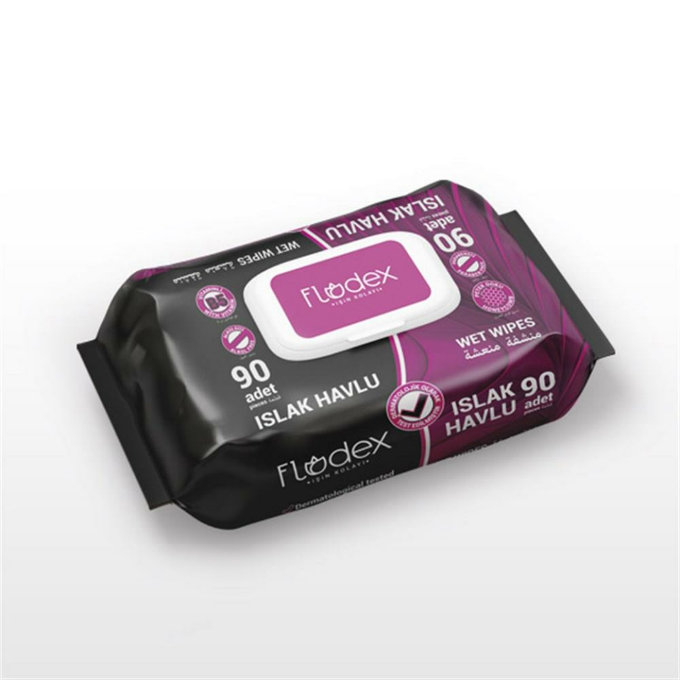 Flodex 90 lı Kapaklı Islak Havlu