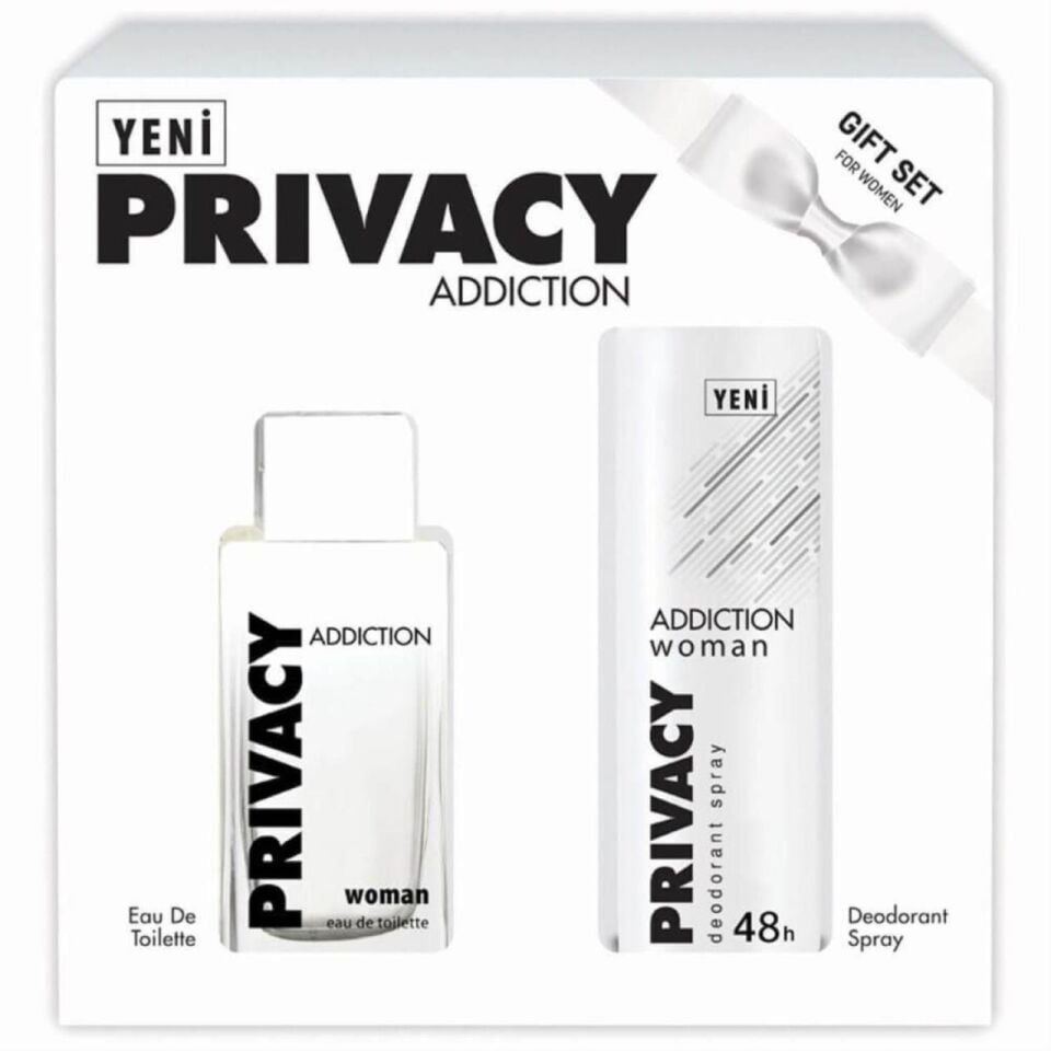 Privacy Addiction EDT 100 Ml + 150 Ml Deodorant Bayan Parfüm Set