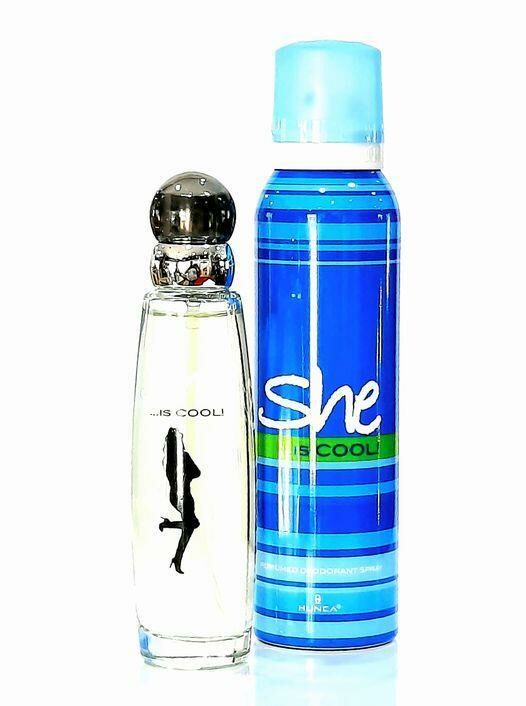 She Cool 50ML Edt ml + Deodorant Bayan Parfüm