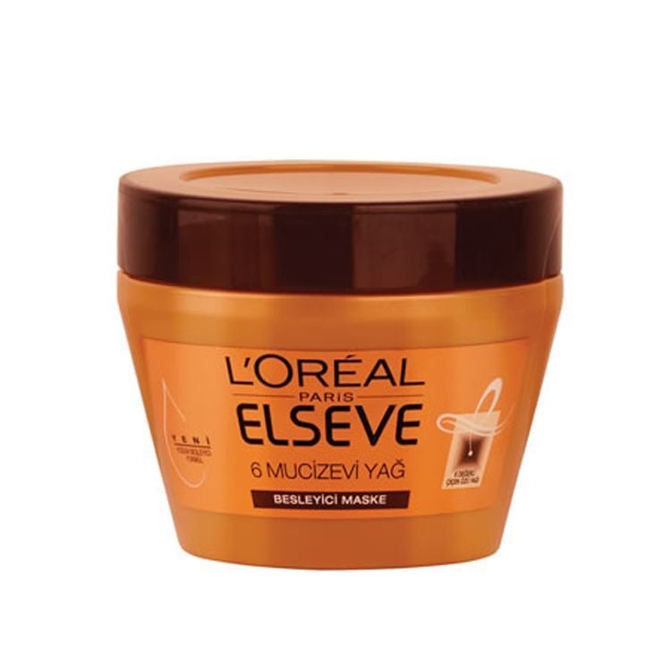 Loreal Elseve Besleyici Maske 6 Mucizevi Yağ 300 ml