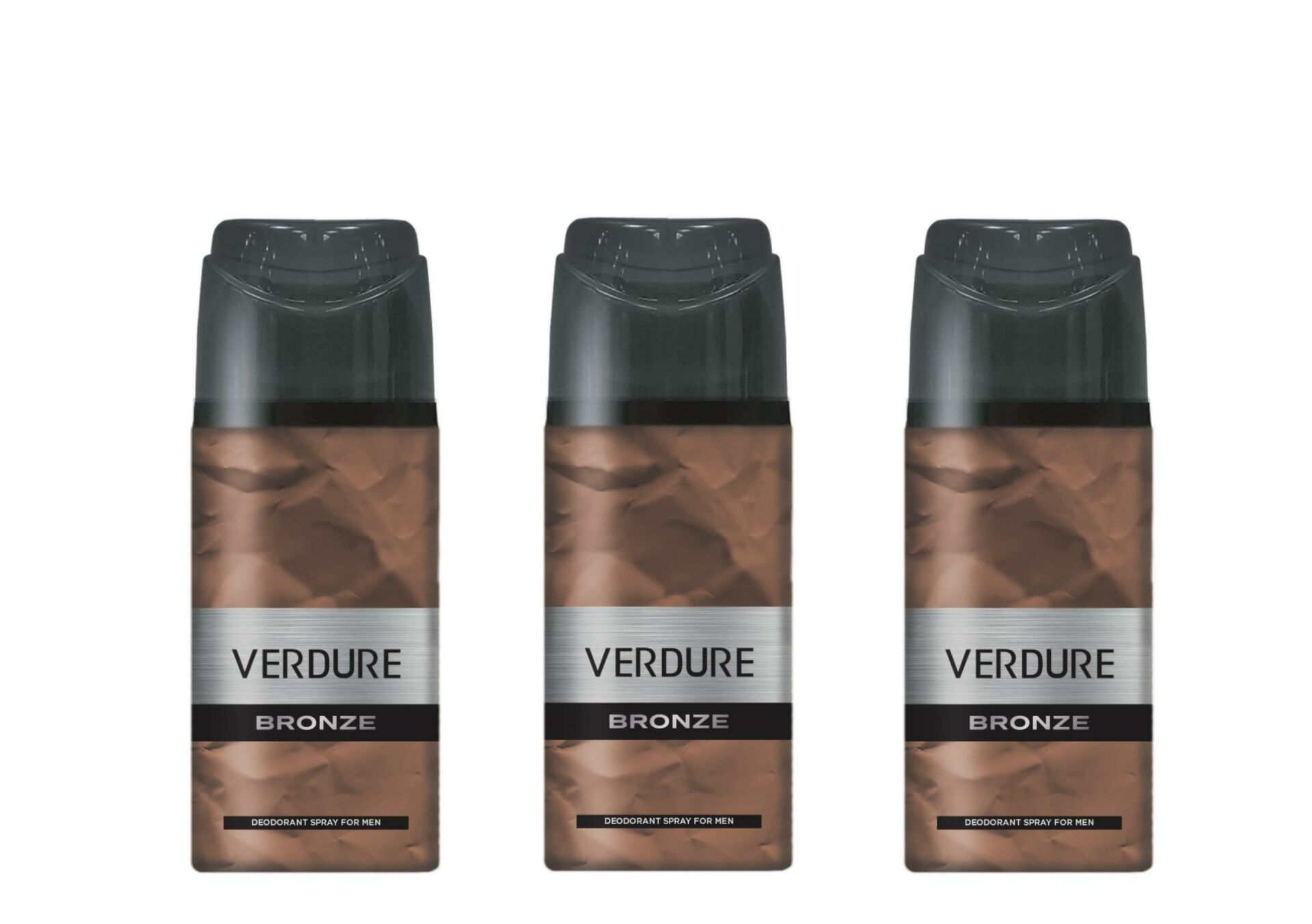 3 Adet Verdure Bronze Deodorant  Erkek 150 Ml