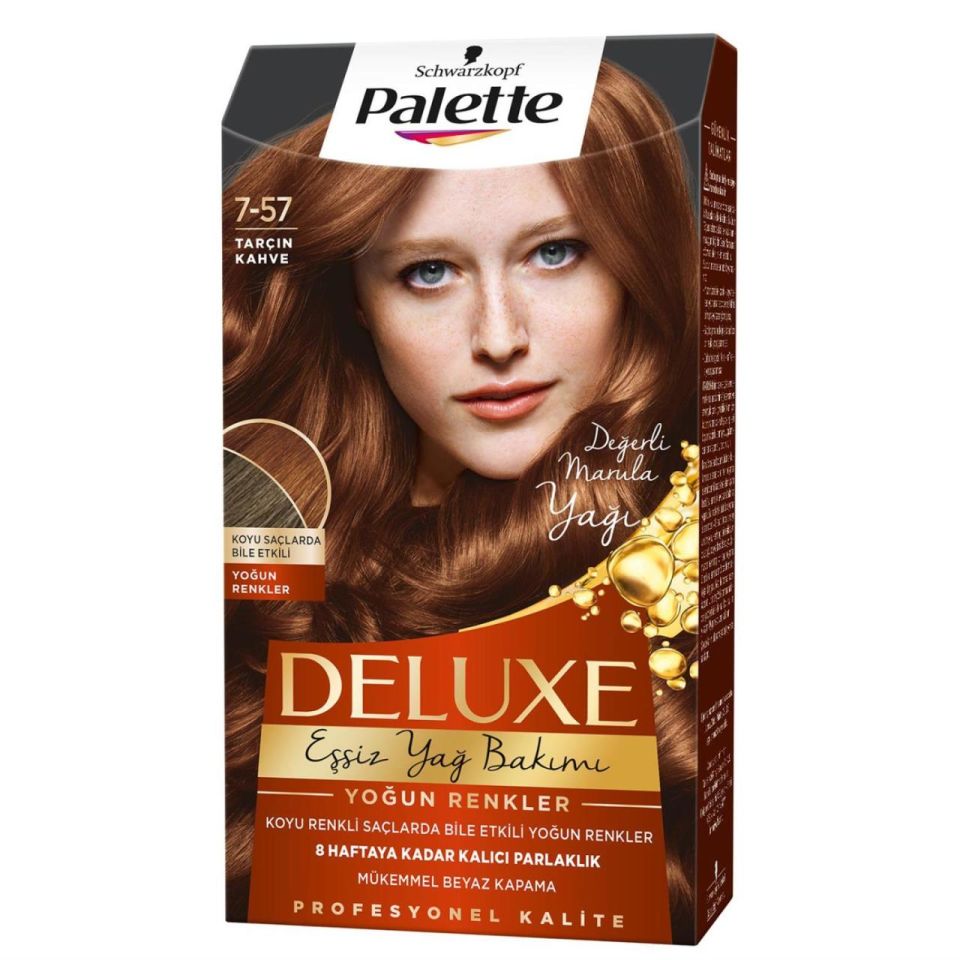 Palette Deluxe Saç Boyası 7.57 Tarçın Kahve Vibrant