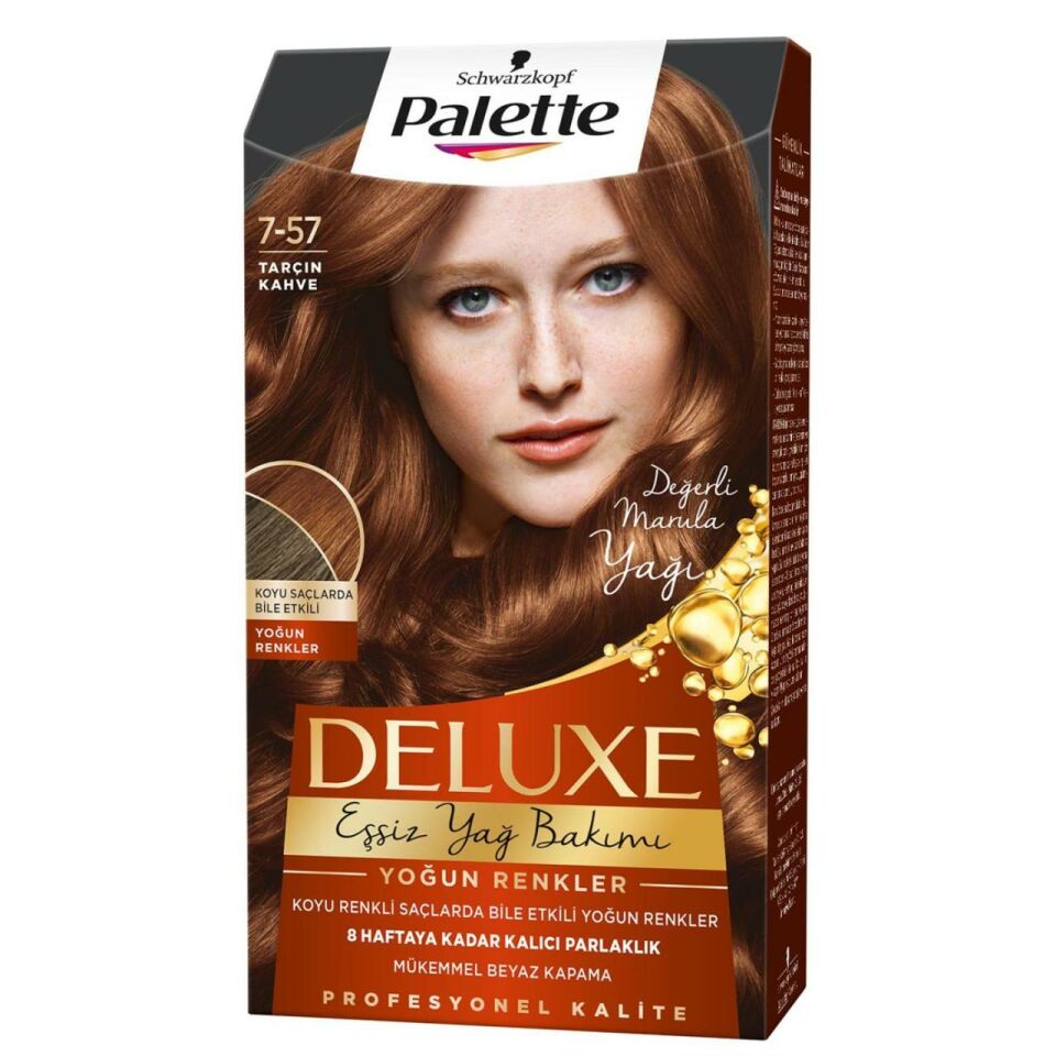 Palette Deluxe Saç Boyası 7.57 Tarçın Kahve Vibrant