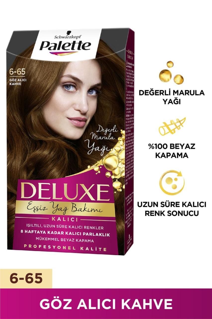 Palette Deluxe Saç Boyası 6.65 Göz Alıcı Kahve