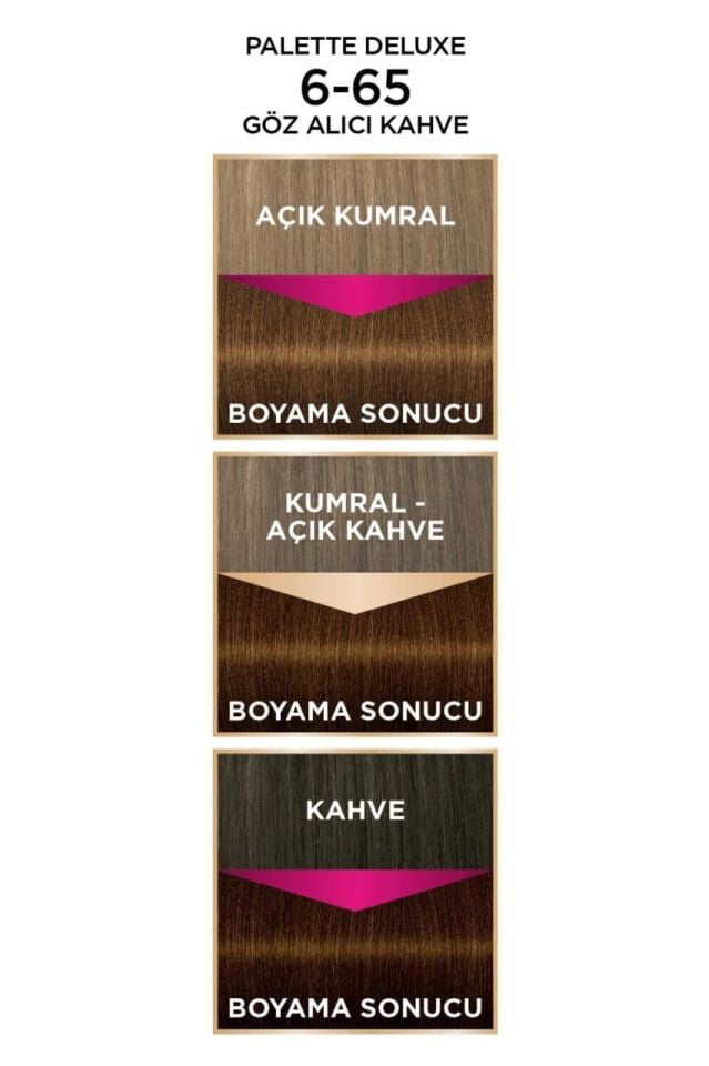 Palette Deluxe Saç Boyası 6.65 Göz Alıcı Kahve