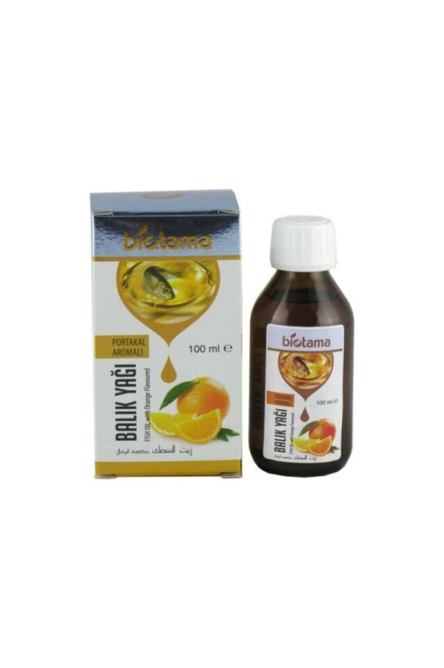 Biotama Portakallı Balık Yağı 100 Ml BTM-005